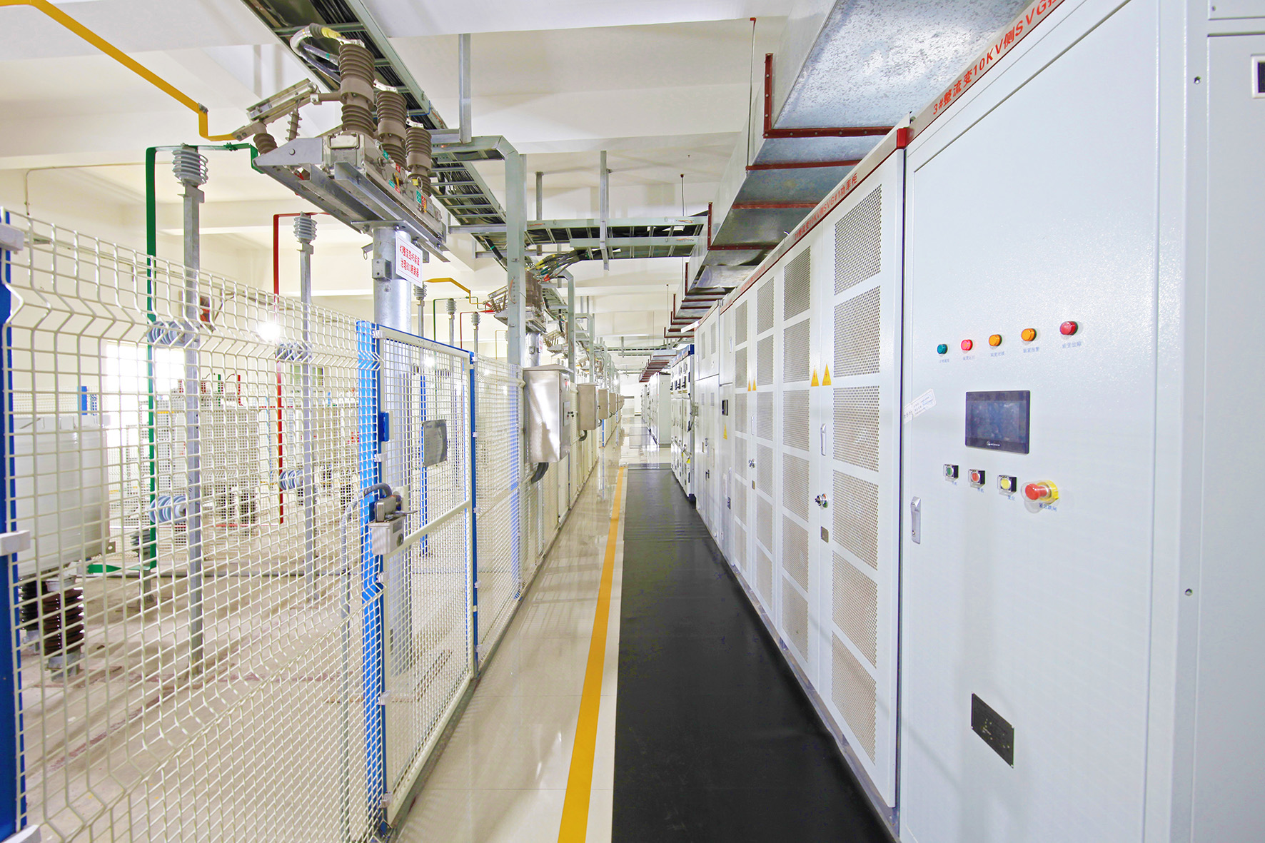 云錫文山鋅銦冶煉技改項(xiàng)目變電站設(shè)備安裝