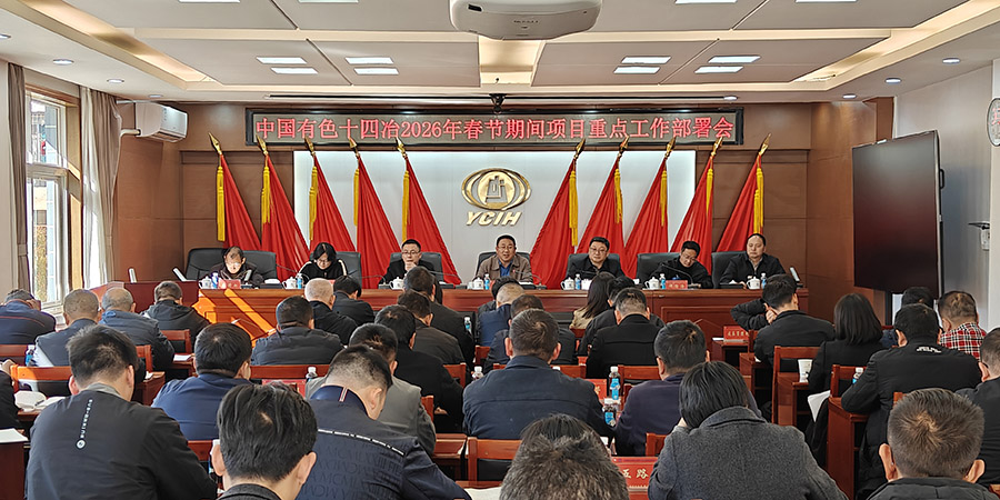 公司召開專題會(huì)議 部署春節(jié)期間項(xiàng)目重點(diǎn)工作