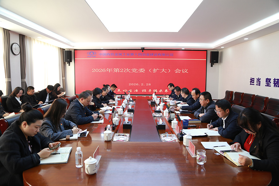 公司黨委召開2026年第2次黨委（擴大）會議